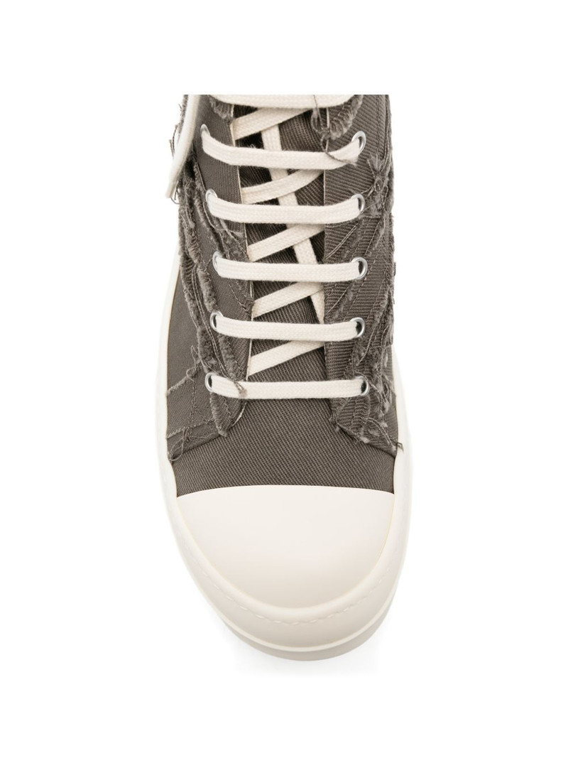 distressed high-top sneakers 4