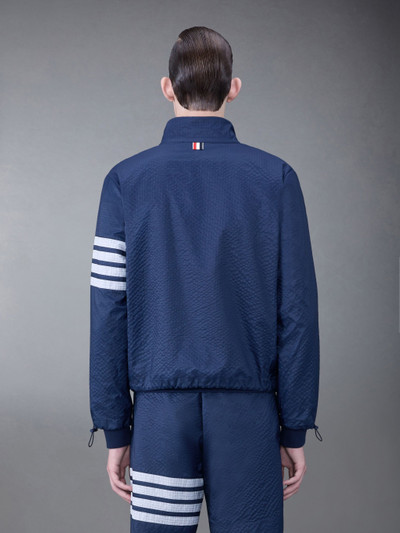 Thom Browne 4-Bar stripe ripstop jacket outlook