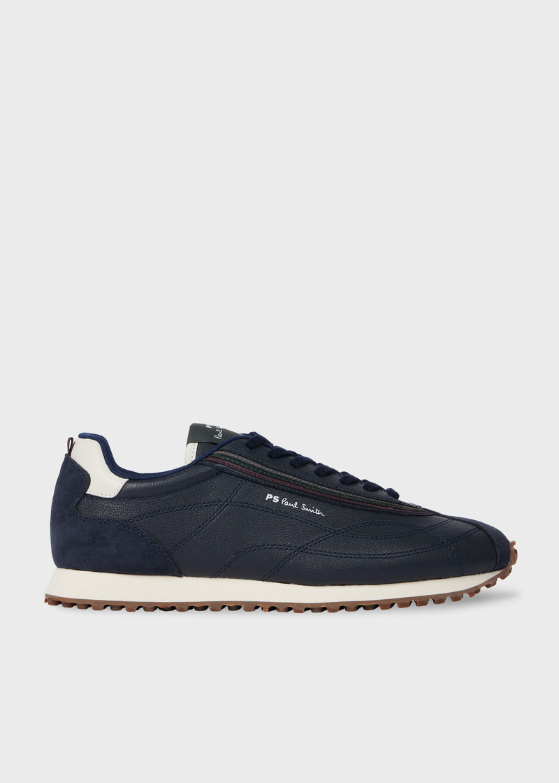 Navy 'Haskell' Trainers 1