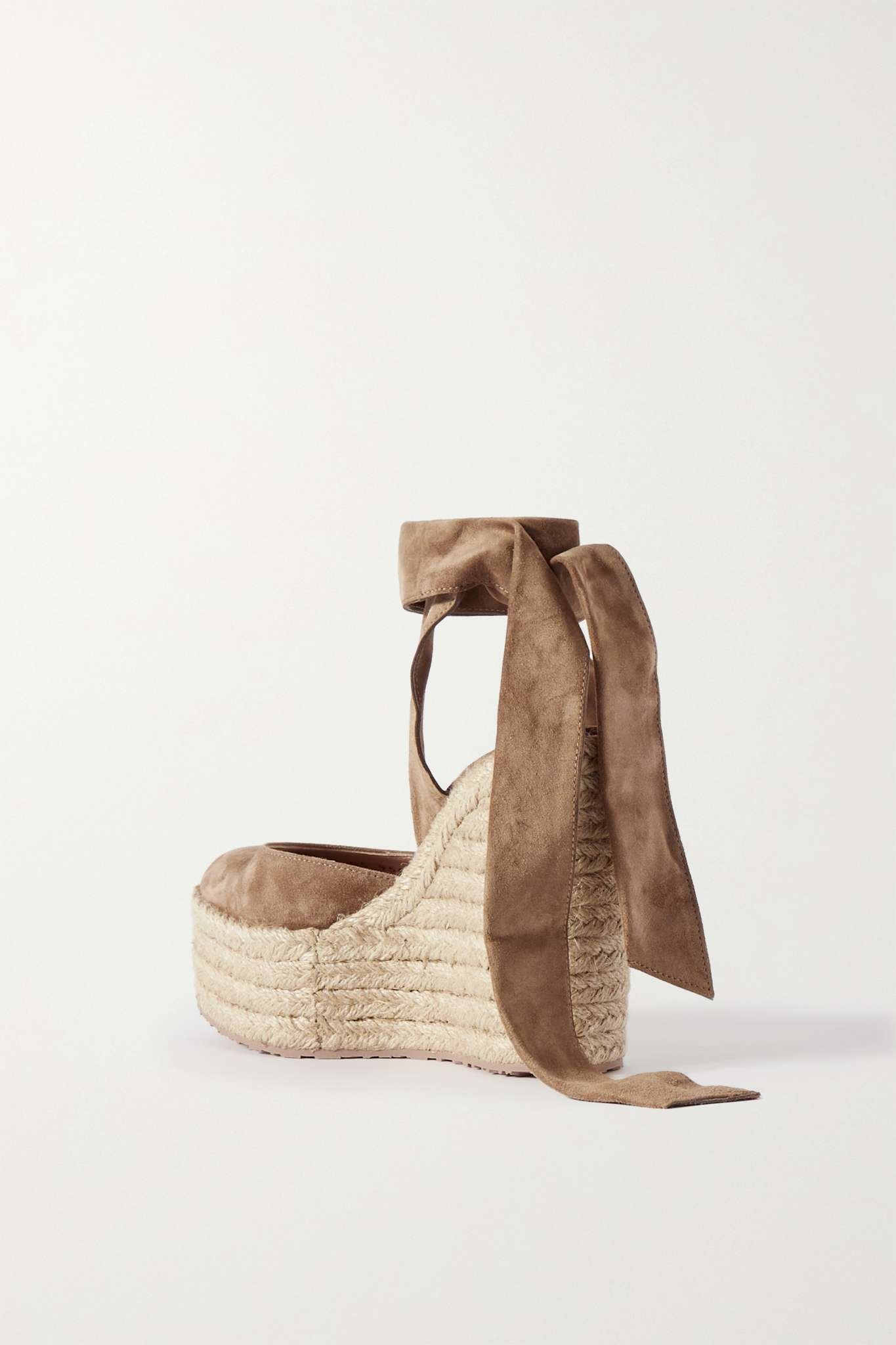 70 suede wedge espadrilles - 3