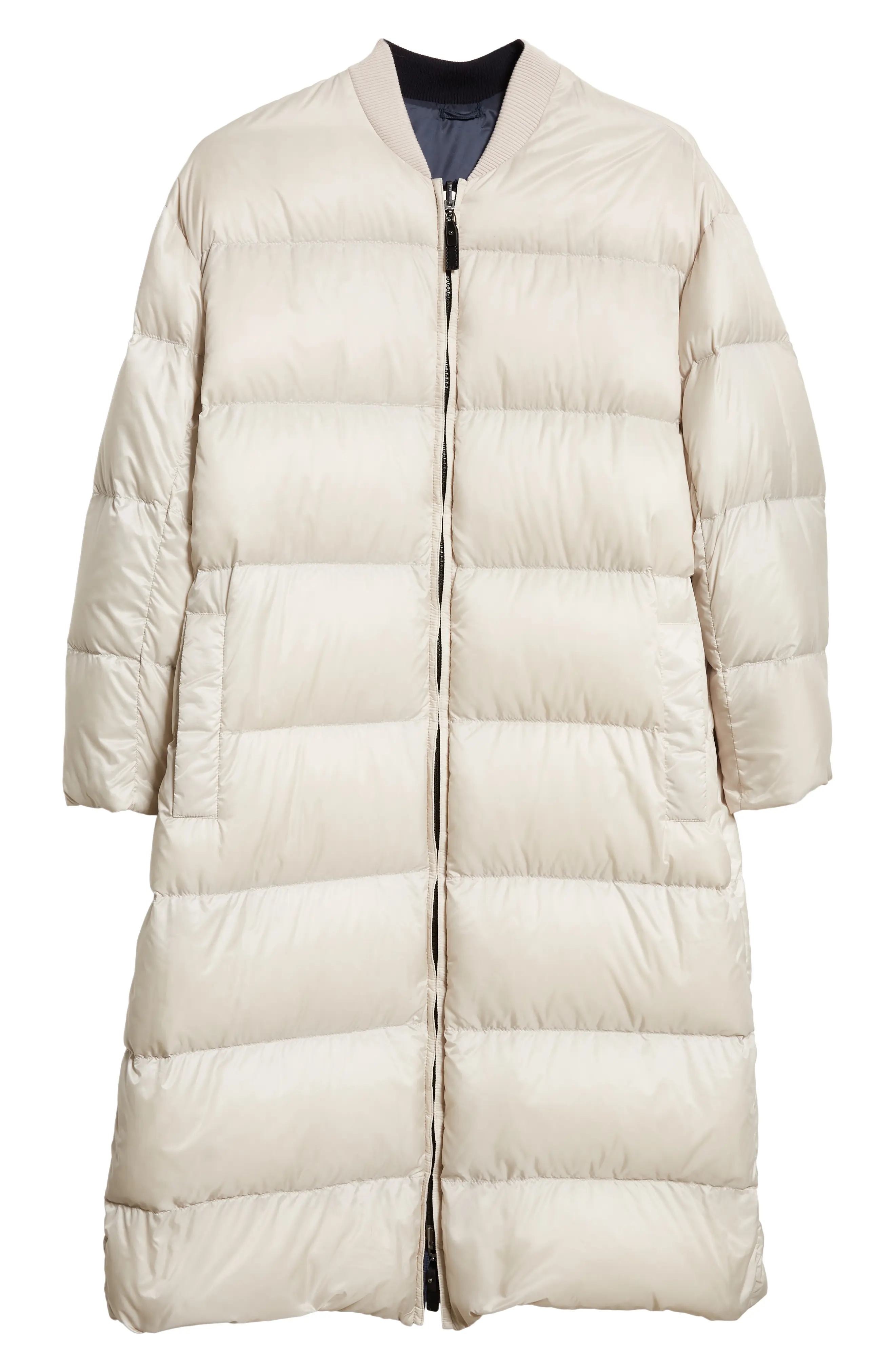 Max Mara Seibi Reversible Down Coat | nordstrom | REVERSIBLE