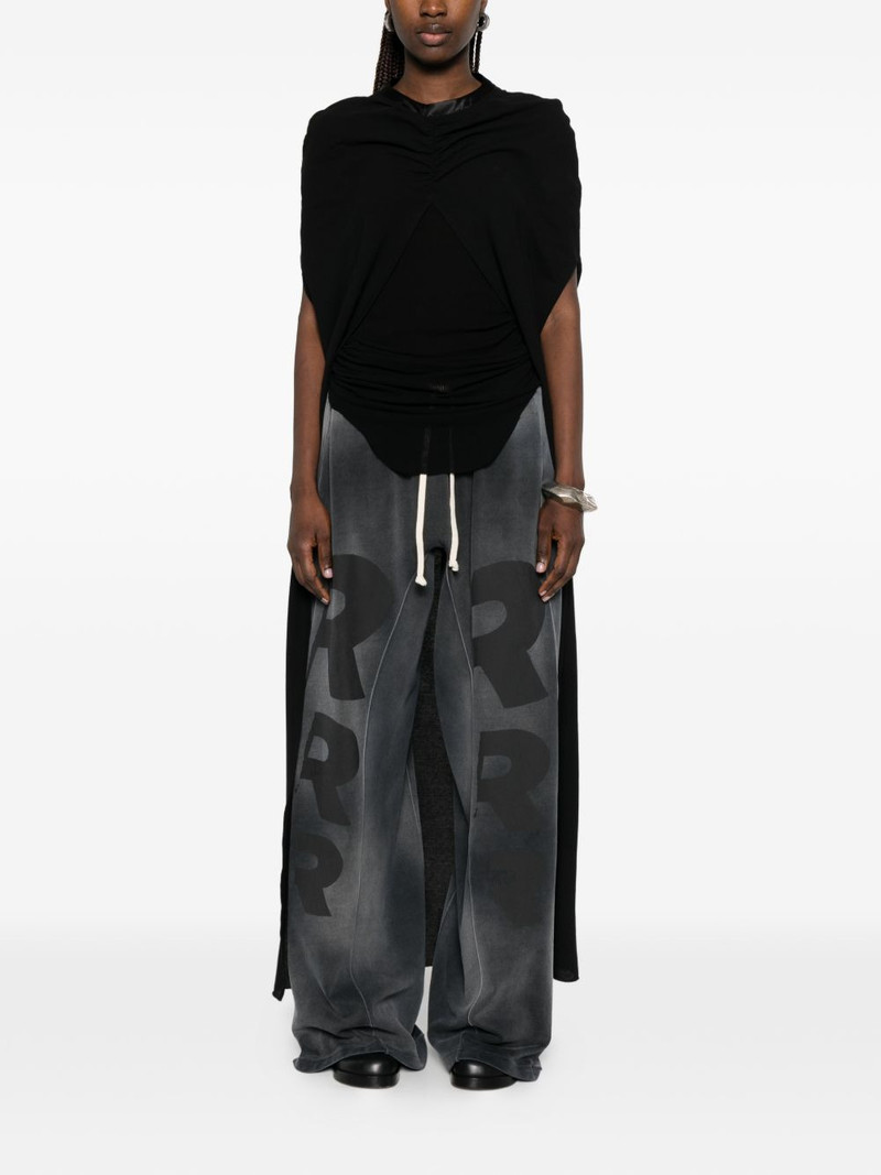 draped panelled coat 3