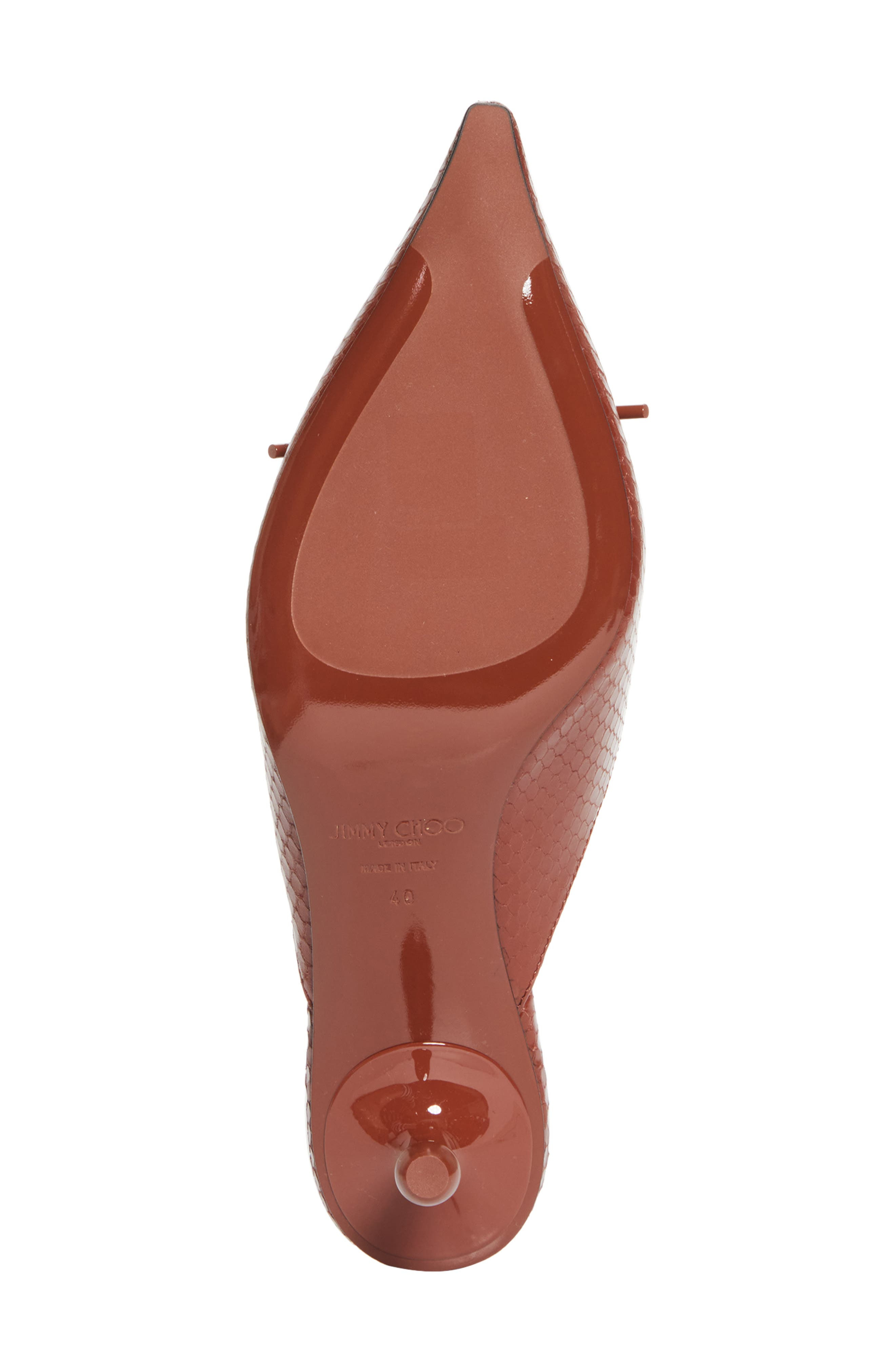 Jimmy Choo Scarlett Pointed Toe Mule in Cognac at Nordstrom - 6
