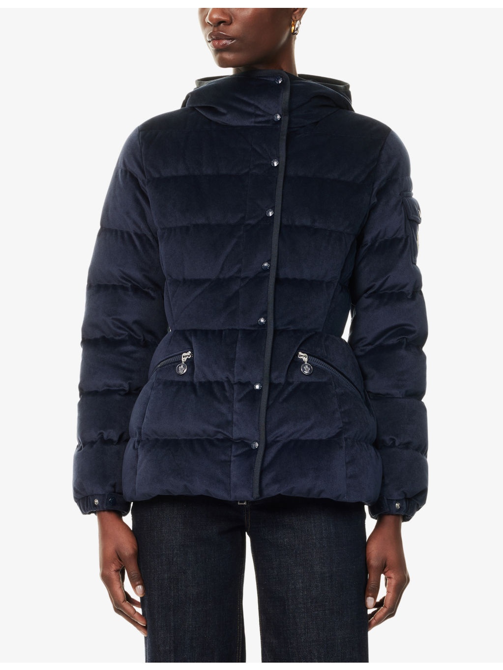 Barante Cinched-Waist Woven-Down Jacket - 3