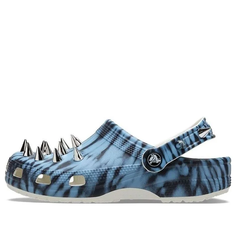 (WMNS) Crocs Classic Rebel Clogs 'Blue White' 208329-928 - 1