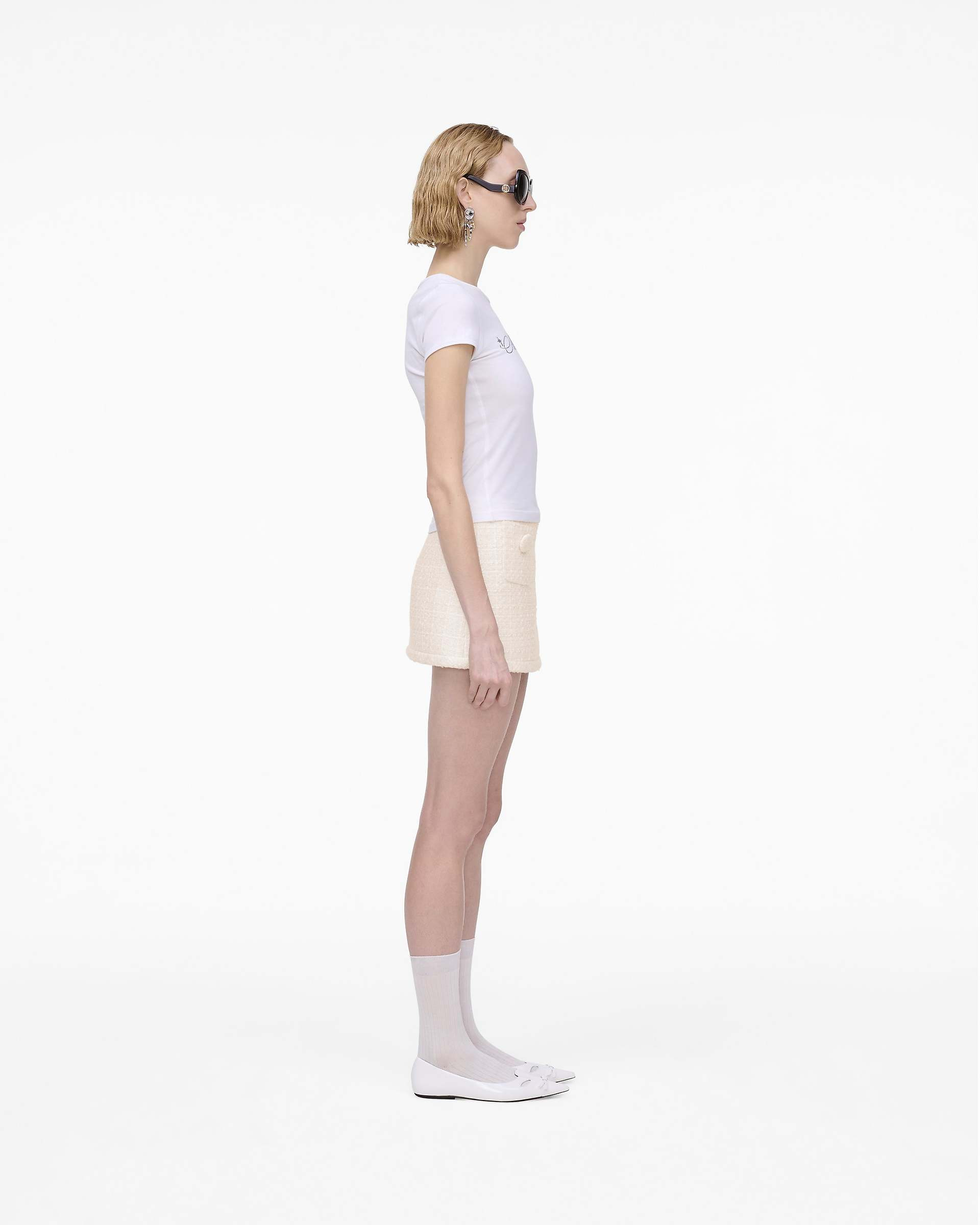 CHARM LOGO SHRUNKEN TEE - 3