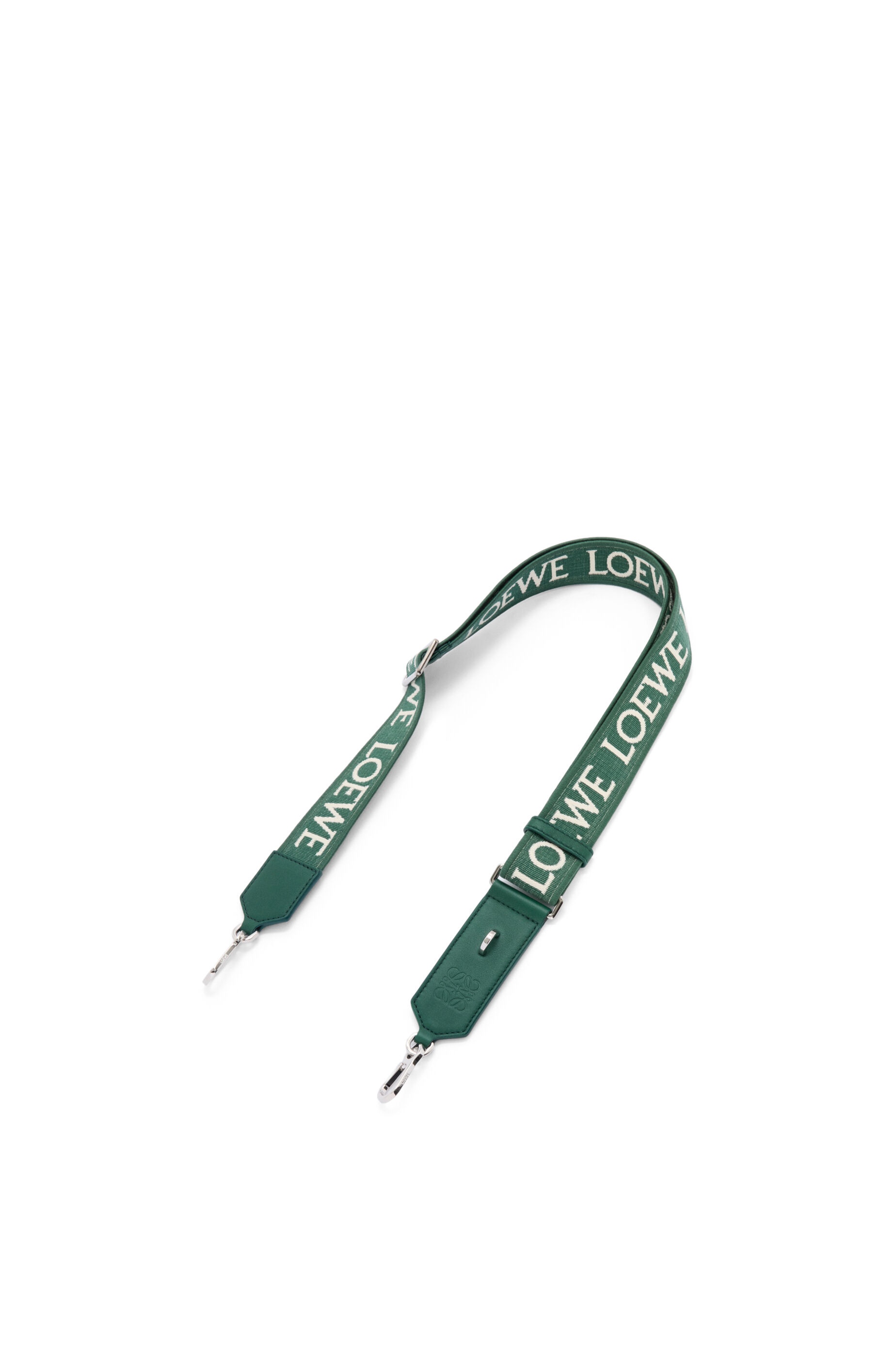 Anagram strap in jacquard and calfskin - 1