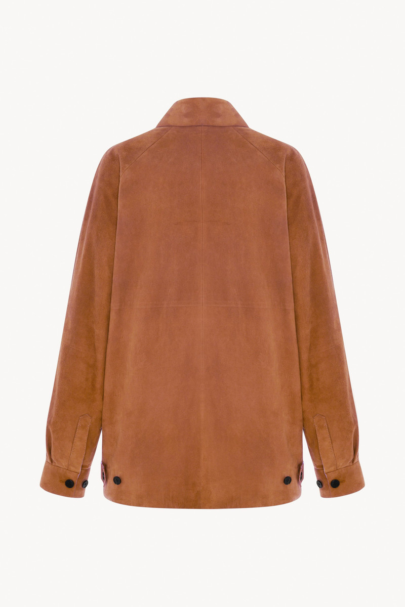 The Row Sedor Jacket in Suede outlook