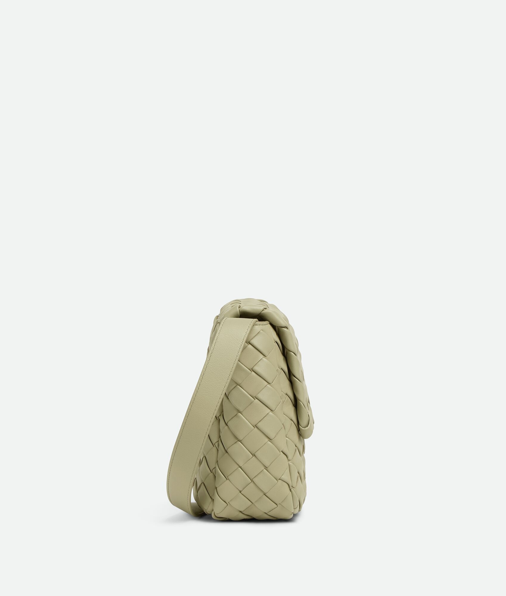 【関税込】BOTTEGA VENETA Vertical Cobble mini crossbody bag BOTTEGA VENETA Mini Vertical Cobble $3100 Travertine Leather