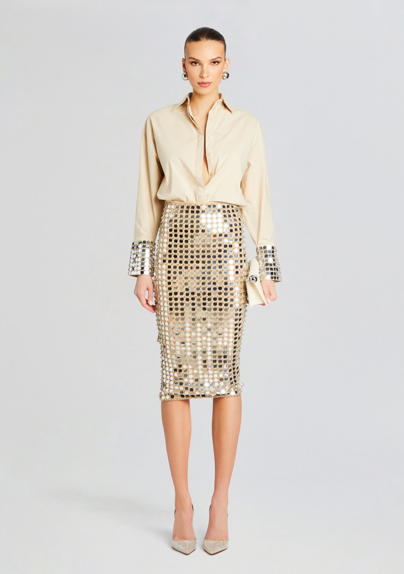 RETROFÊTE BRELAN EMBELLISHED SKIRT outlook