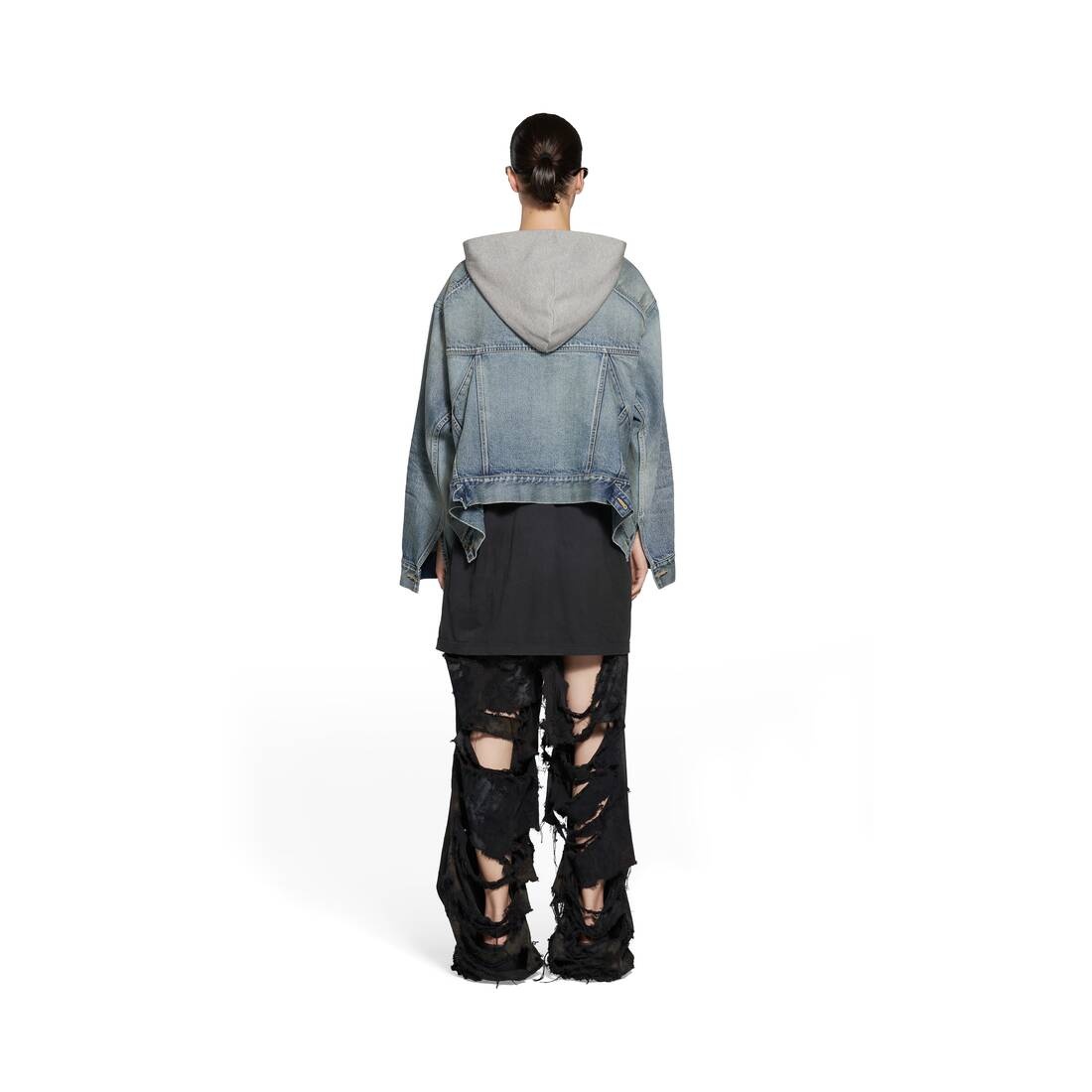 Women's Diy Jacket in Light Blue - 4