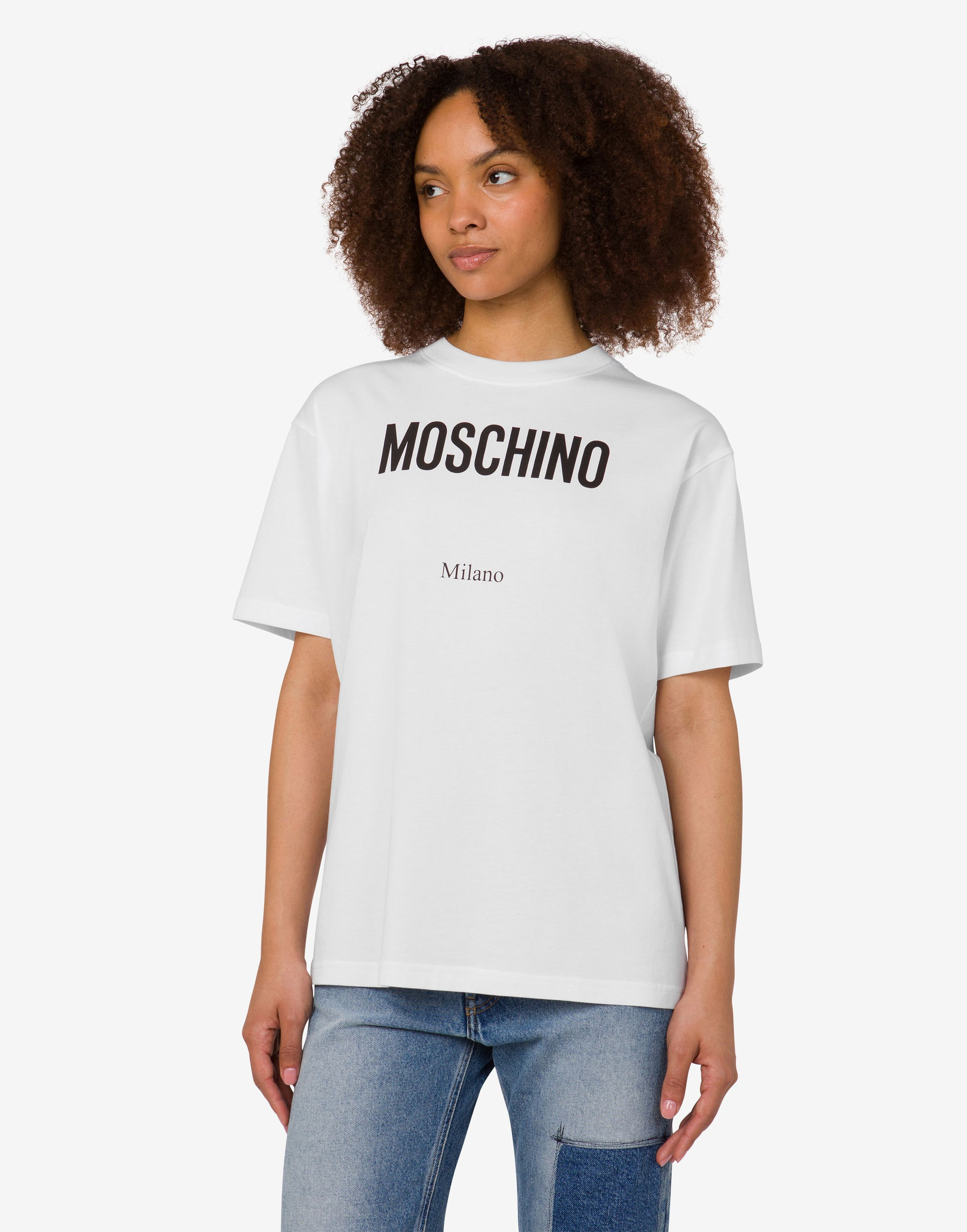 PRINTED ORGANIC COTTON JERSEY T-SHIRT - 2