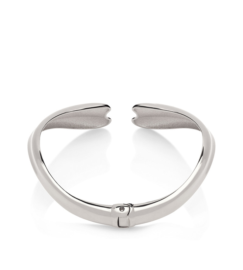 TOM FORD SILVER BRASS LIZA CHOKER outlook