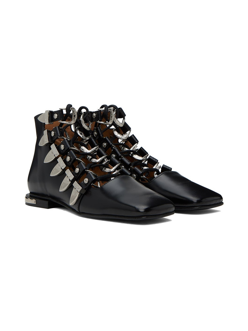 Black Buckle Boots 4