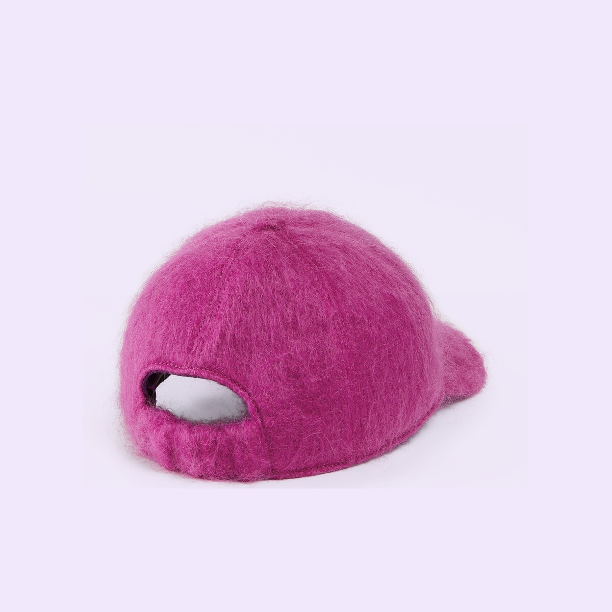 Mohair baseball hat with Double G - 4
