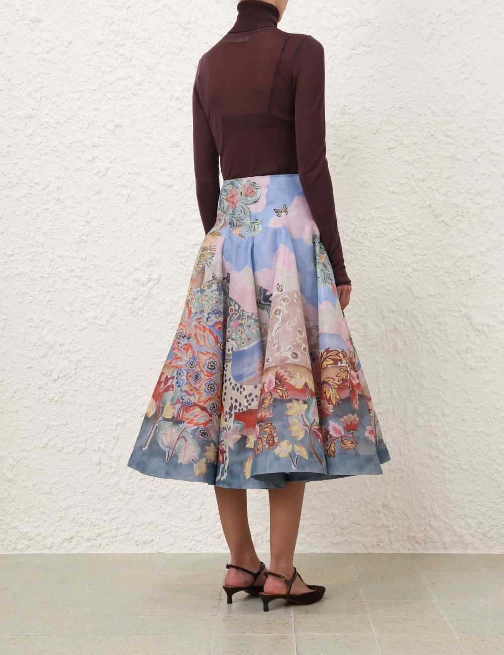 ILLUSTRATION GODET SKIRT - 4