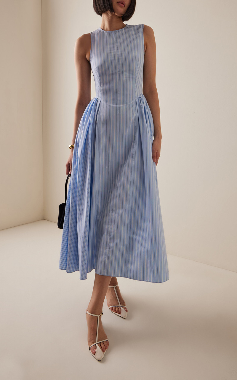ADAM LIPPES Aliena Cotton Dress multi outlook