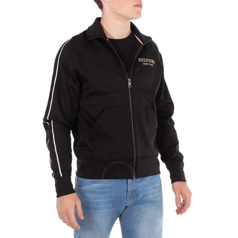 Tommy Hilfiger - Tommy Hilfiger Monotype Zip-Thru Track Jacket, Size Small - 2