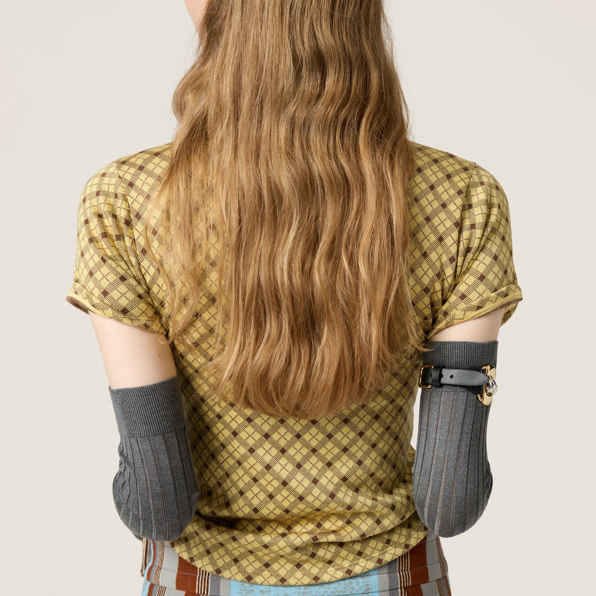 Silk knit polo shirt - 6