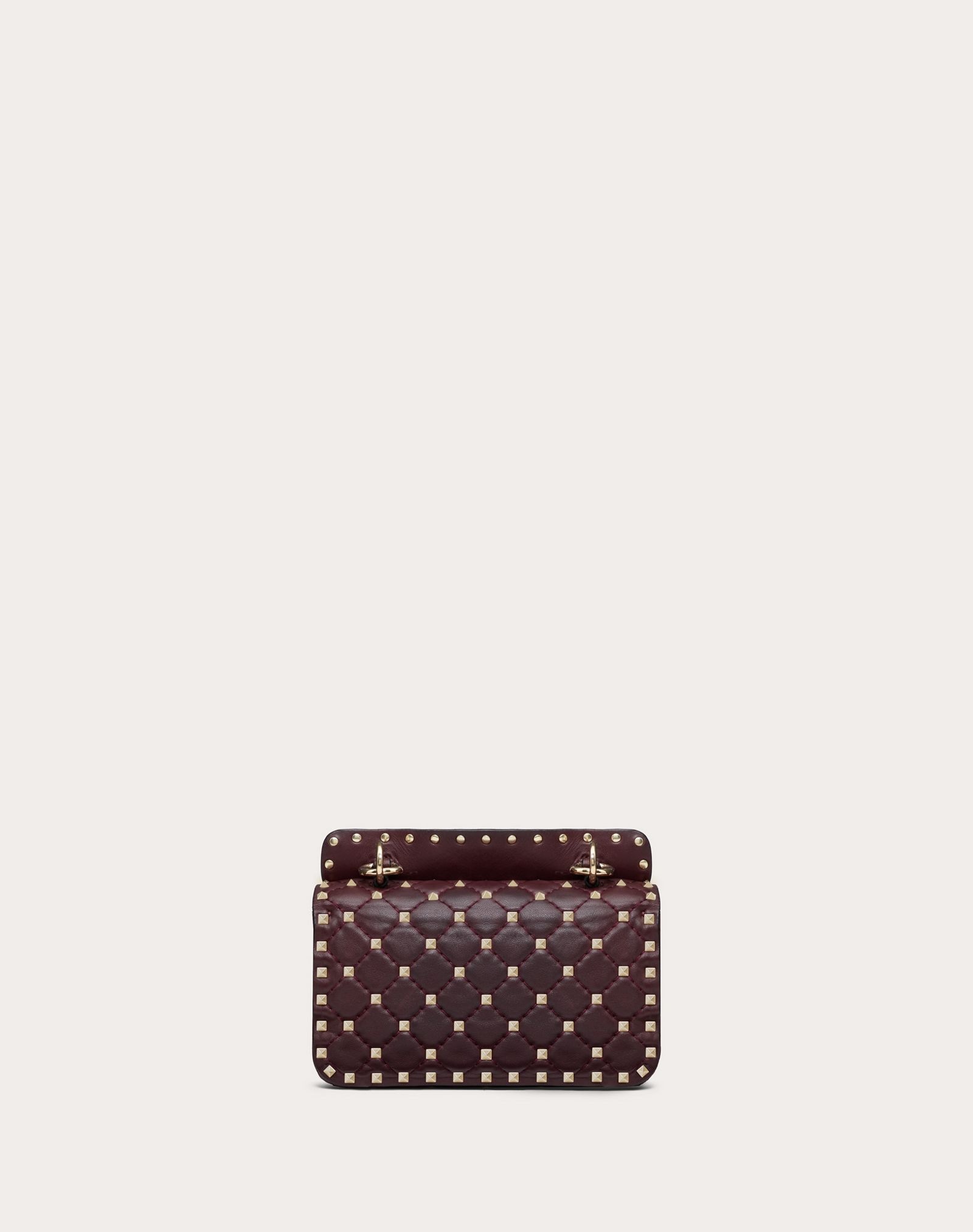 Small Rockstud Spike Nappa Leather Bag - 3