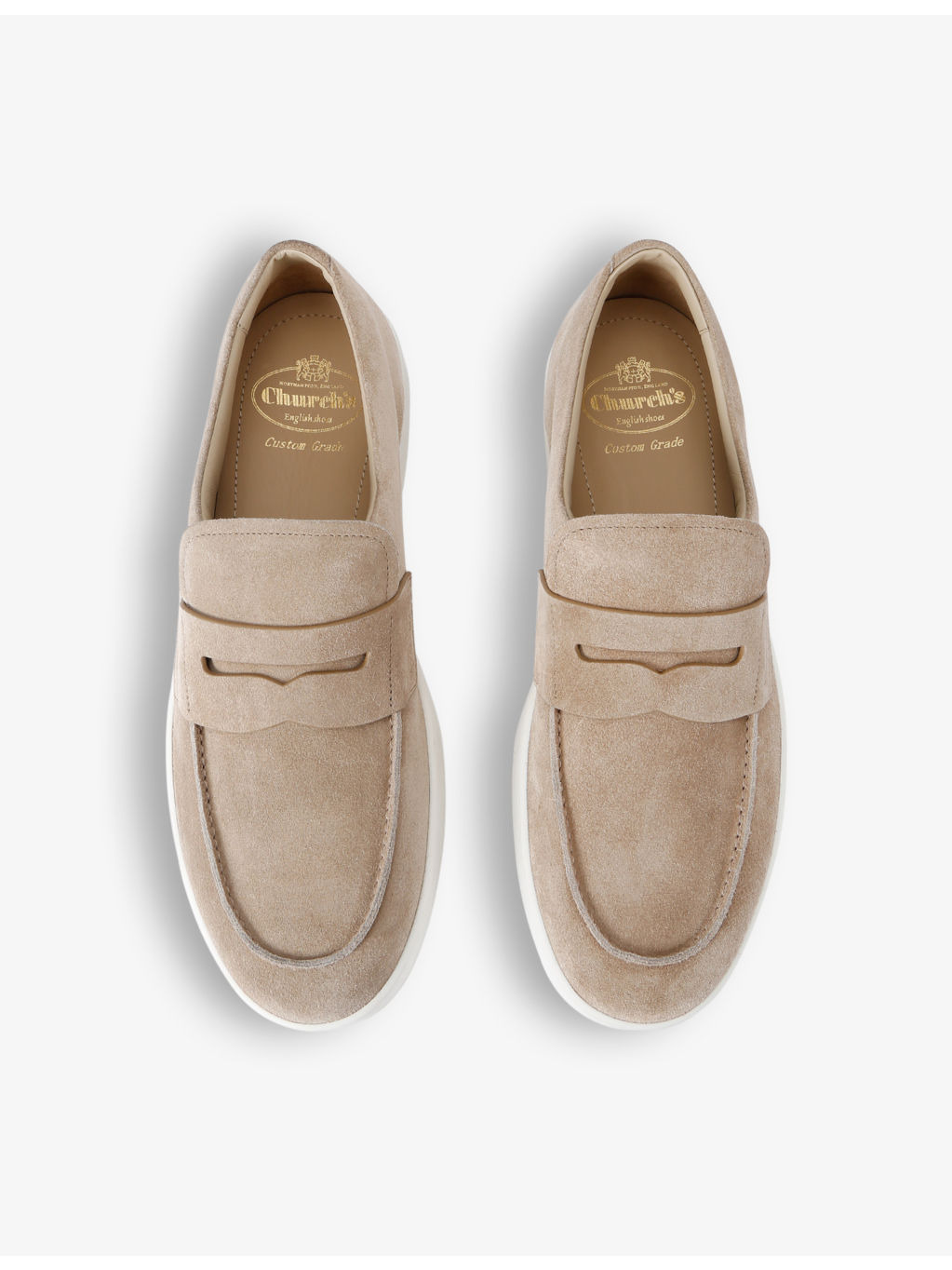 Nailsea slip-on suede loafers - 2