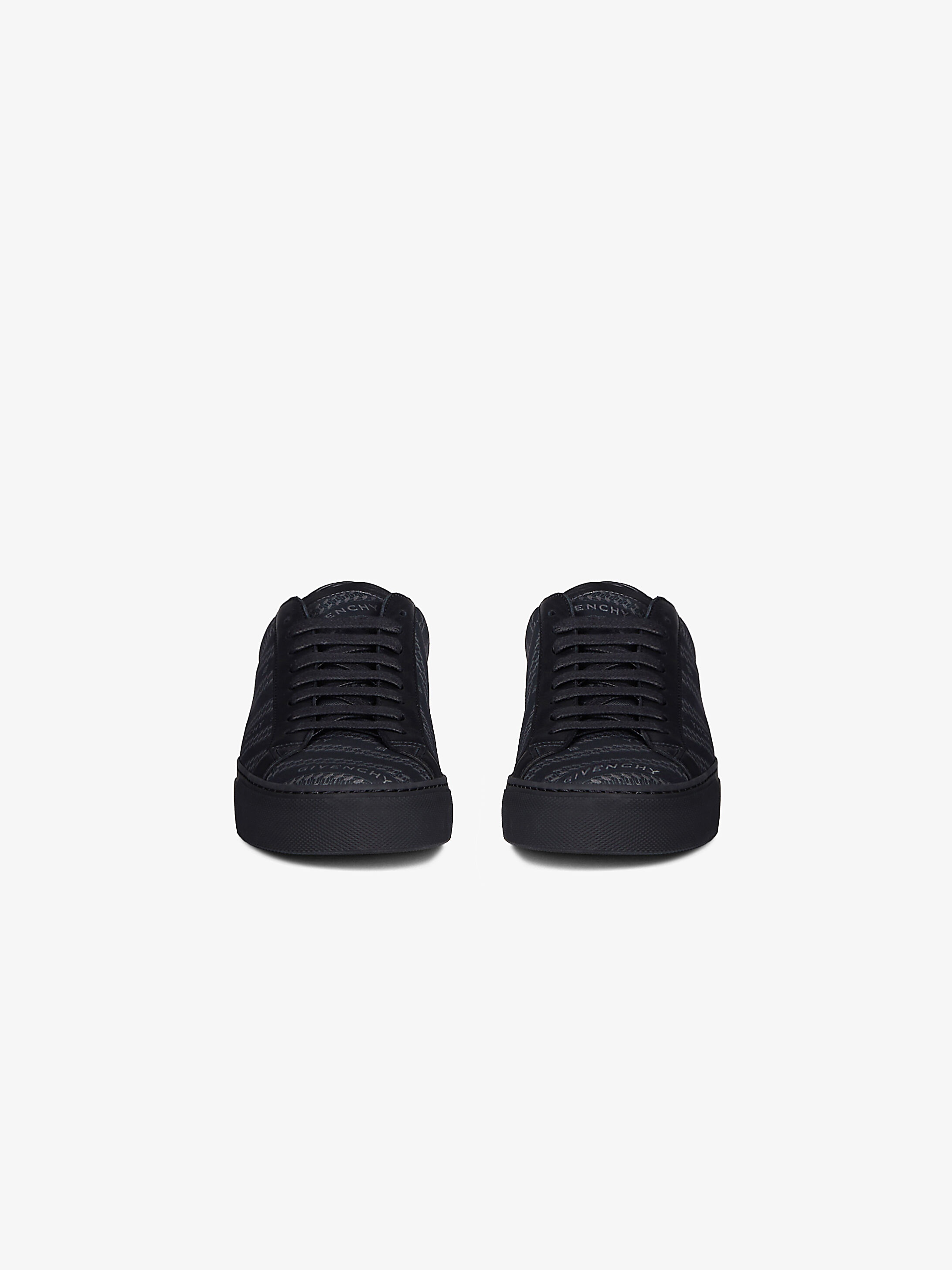 GIVENCHY Chain sneakers in perforated coated canvas - 3
