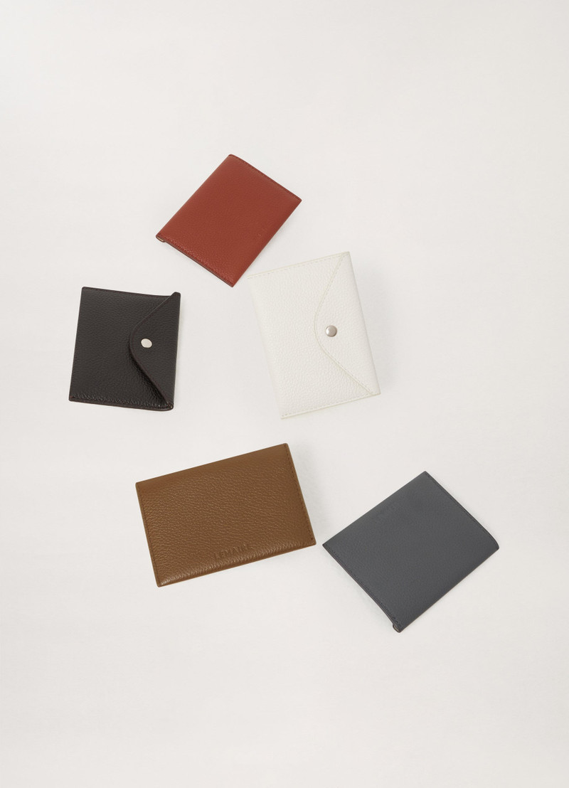 ENVELOPPE CARD HOLDER
SOFT GRAINED LEATHER 4