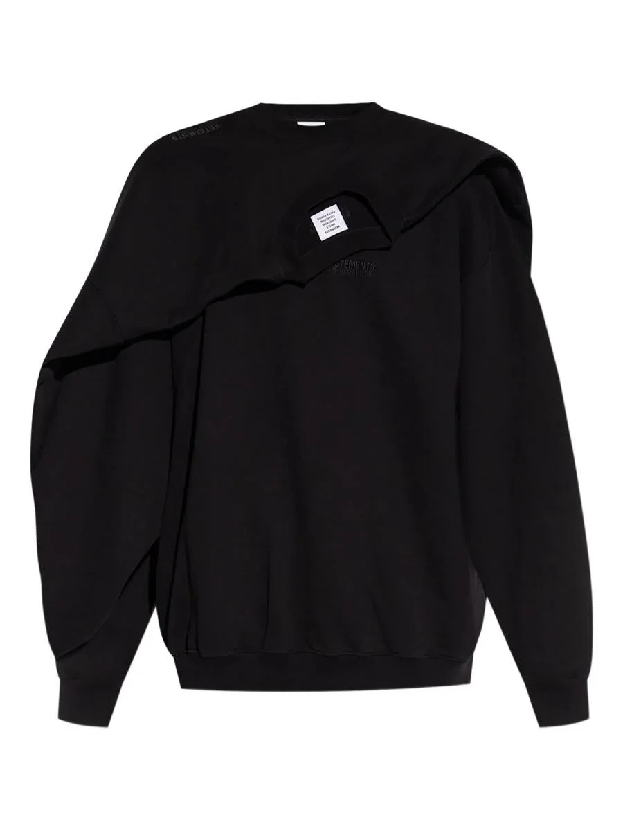 Vetements Double Layered Sweatshirt Clothing - 1