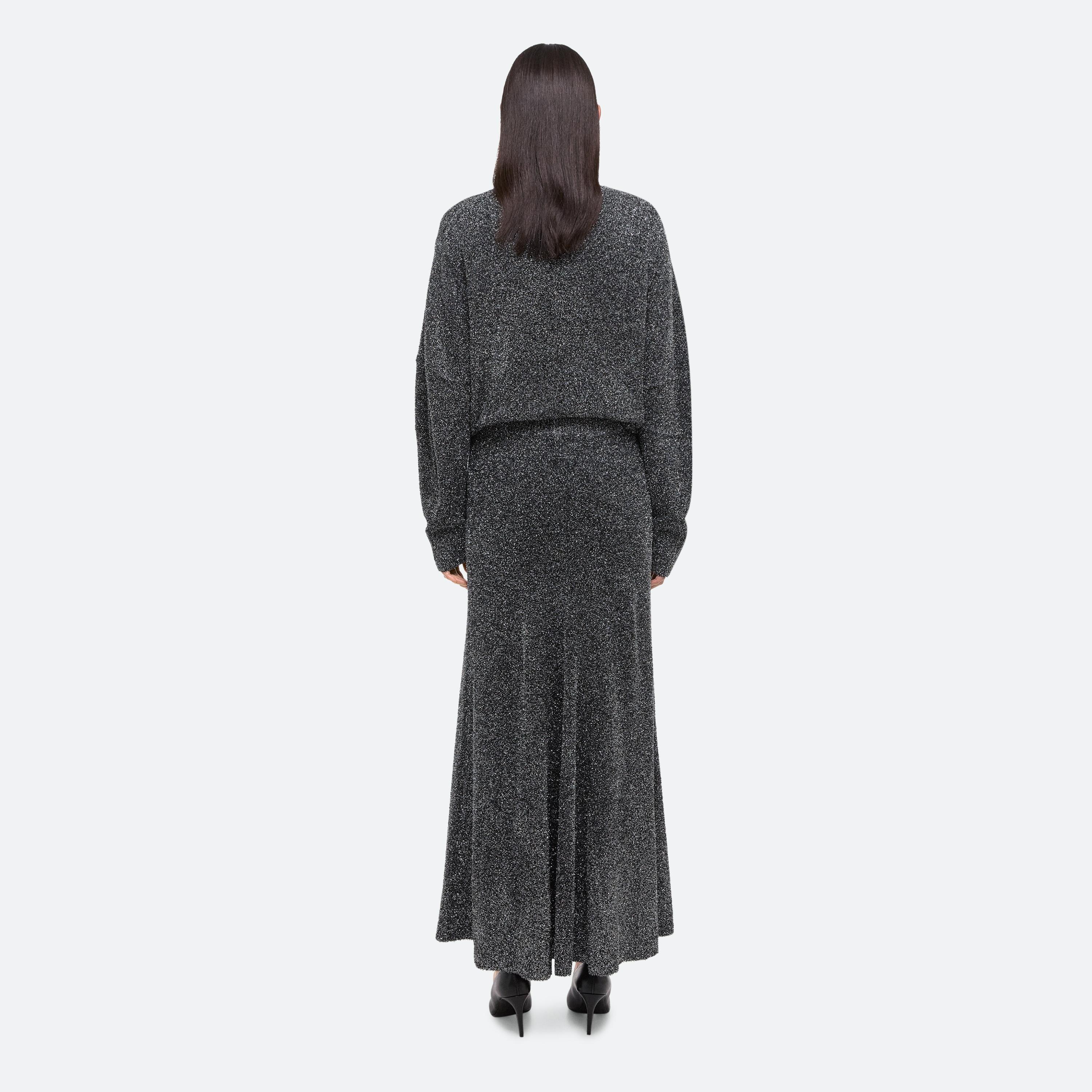 KNIT LUREX SKIRT - 5