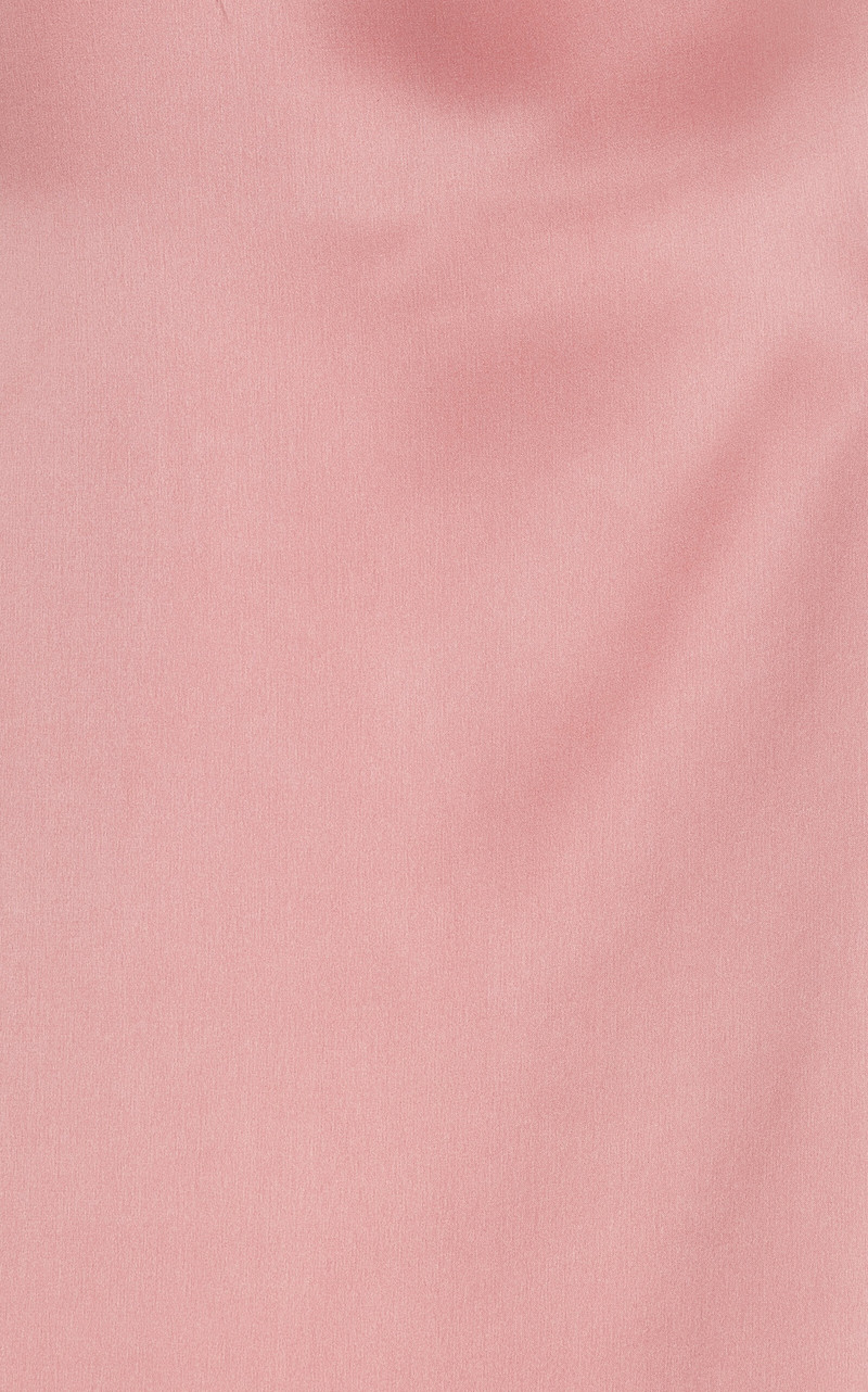 Rose-Detailed One-Shoulder Silk Dress pink 6