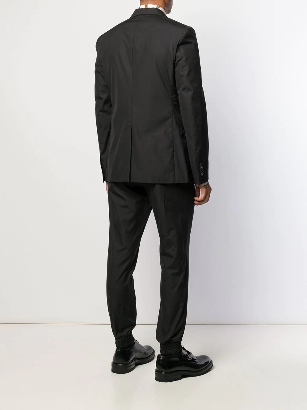 poplin two-piece suit - 4