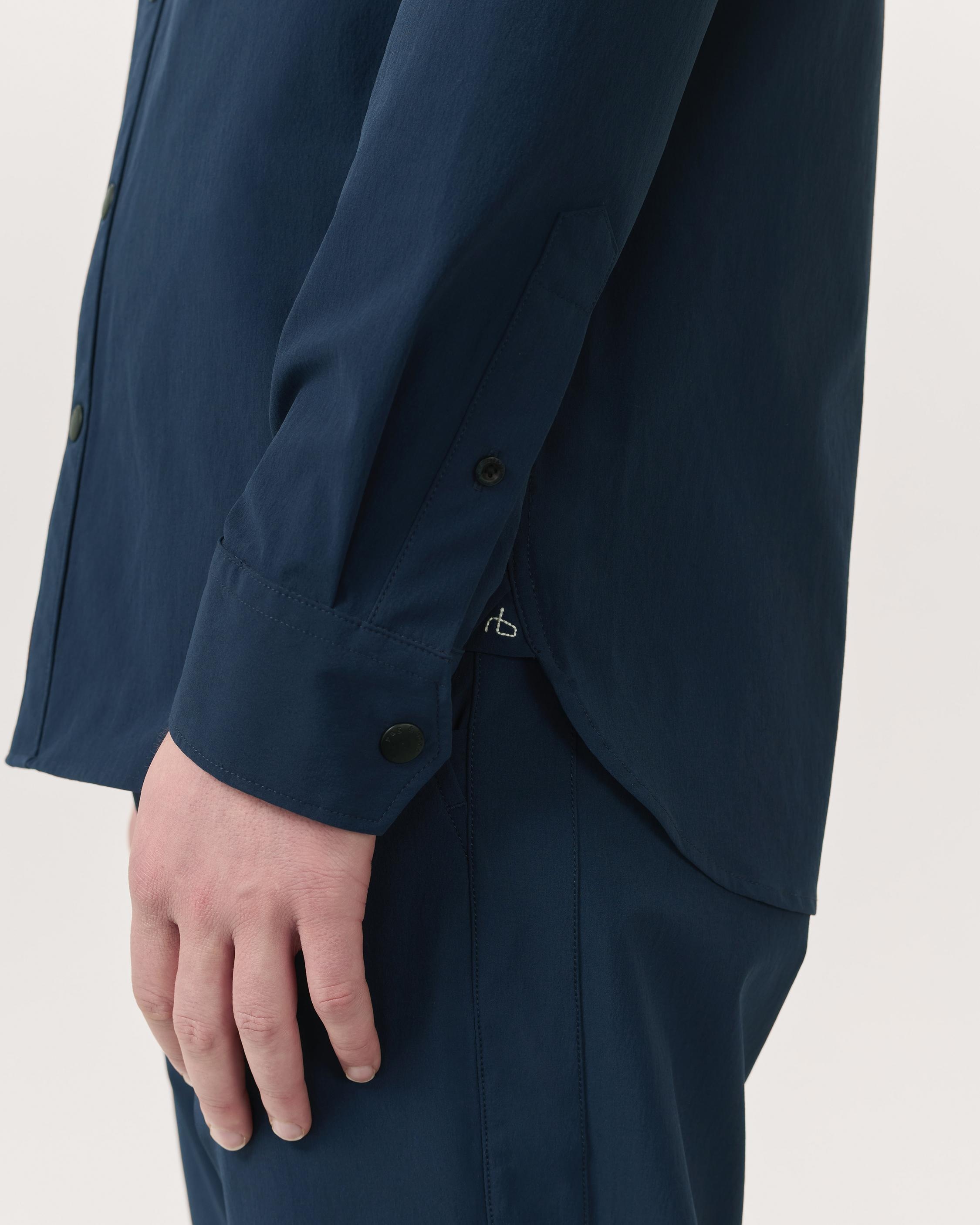 Stretch Nylon CPO Overshirt - 6
