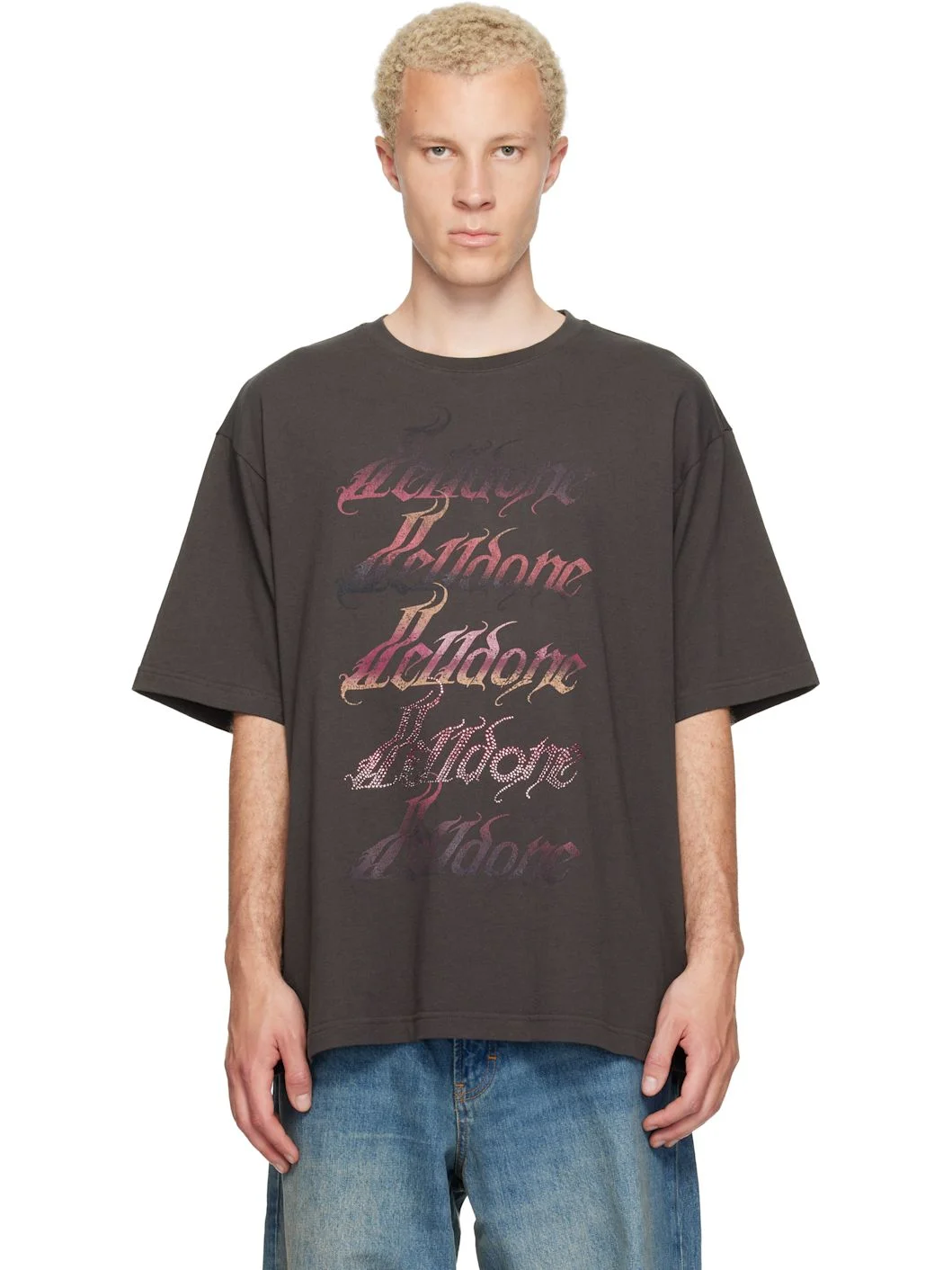 Gray Gradient Logo T-shirt - 1