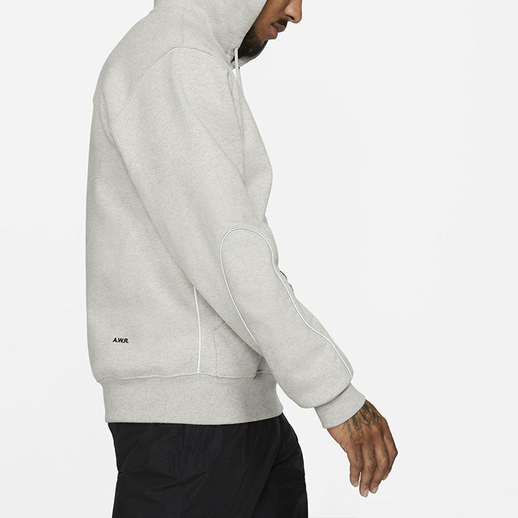 Nike x Drake NOCTA Series Crossover Cardinal Stock Chest Small Logo Asia Edition Gray DA4104-052 - 5