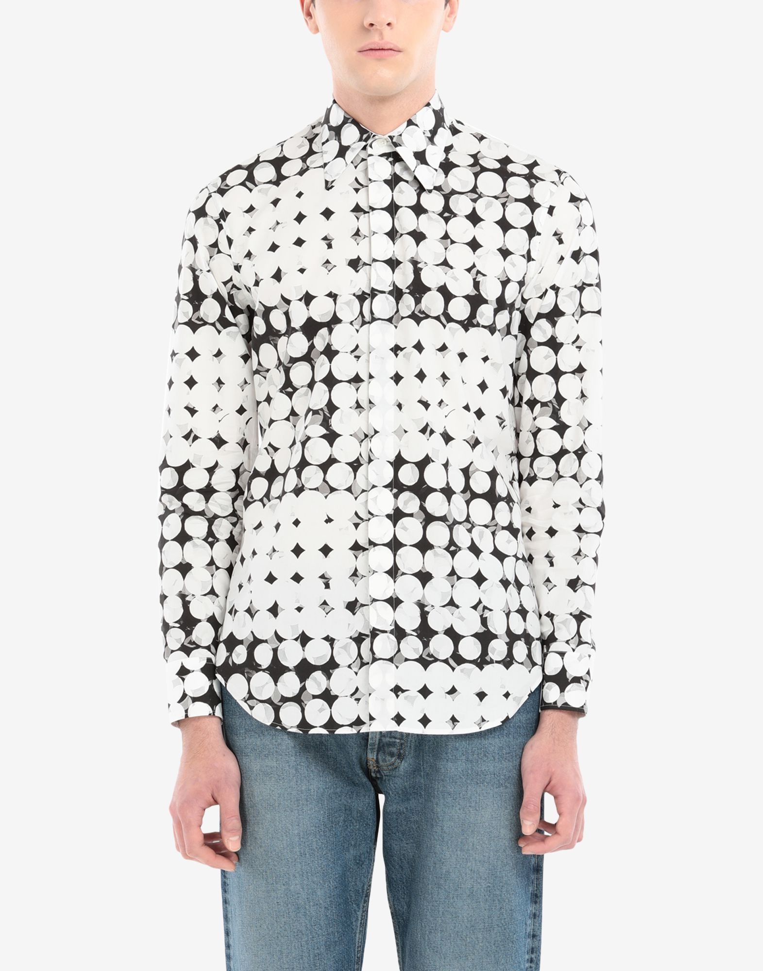 Pixel polka dots shirt - 5