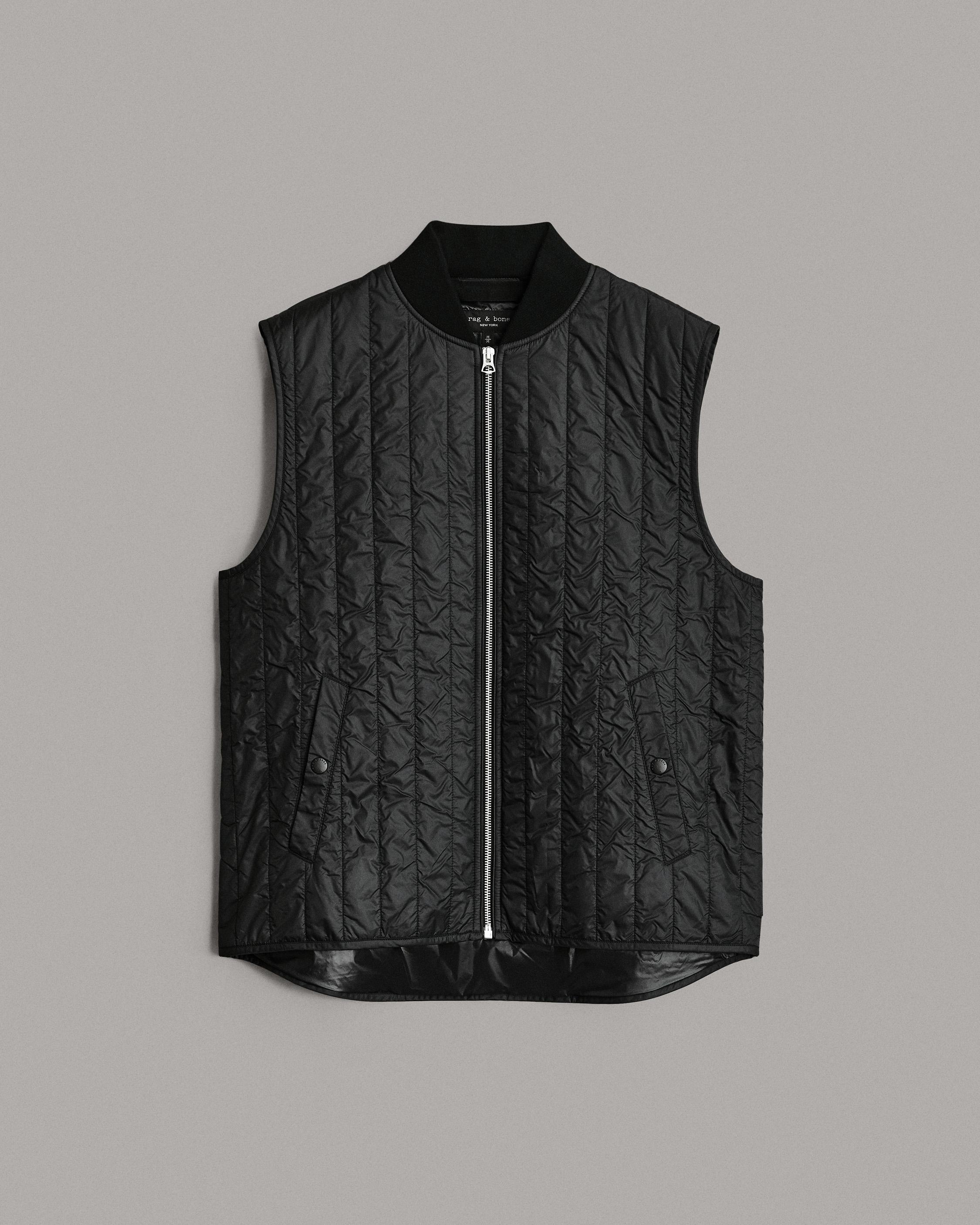 Quilted Asher Nylon Vest
Slim Fit Vest - 1