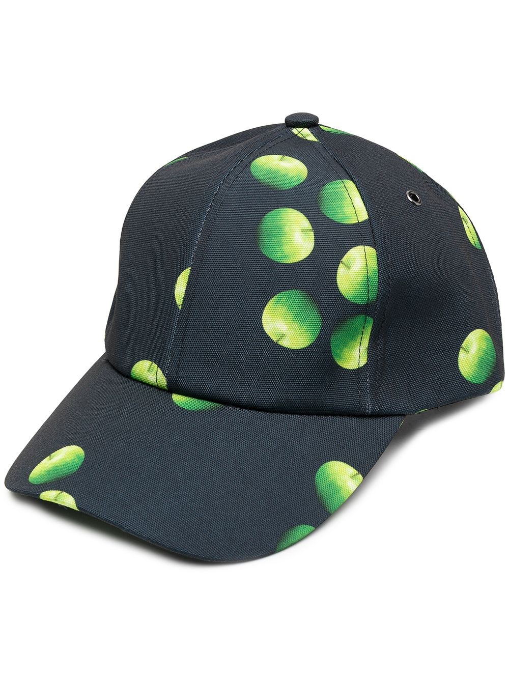 apple print baseball cap - 1