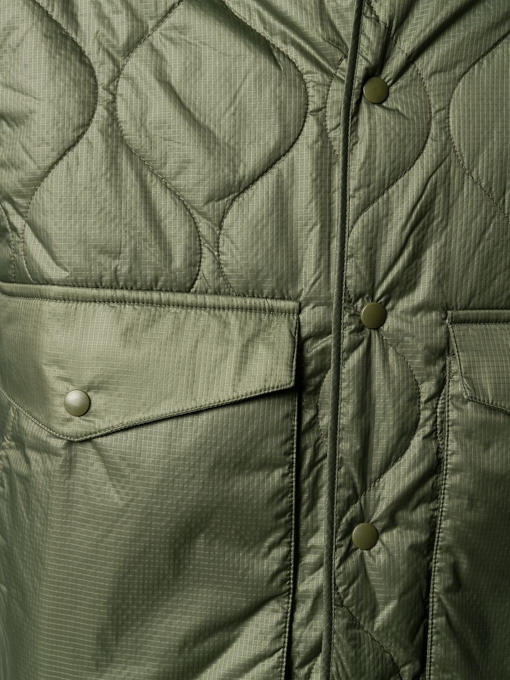 quilted two-pocket jacket  - 5