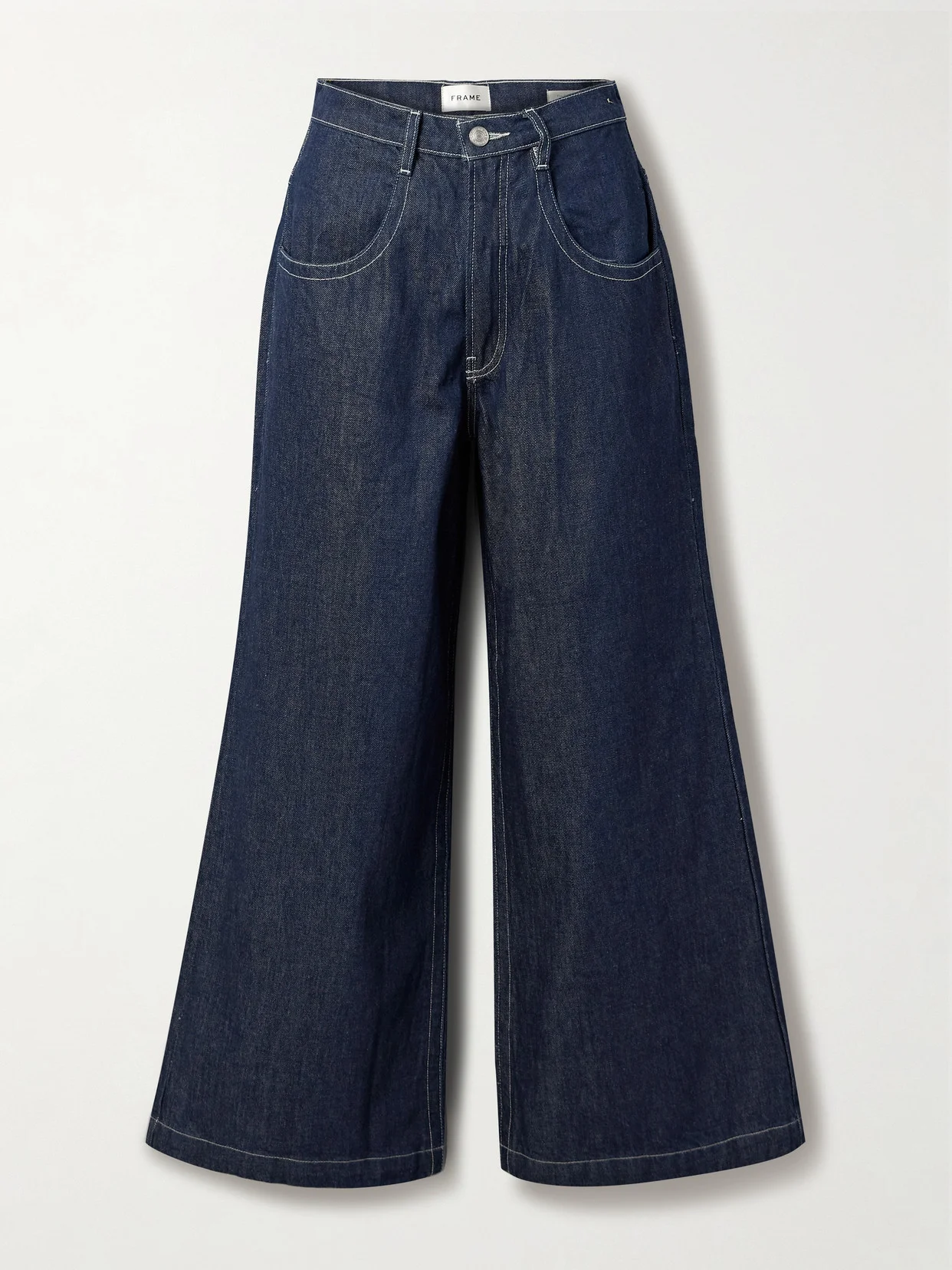 + Net Sustain Skater High-rise Wide-leg Jeans - 1