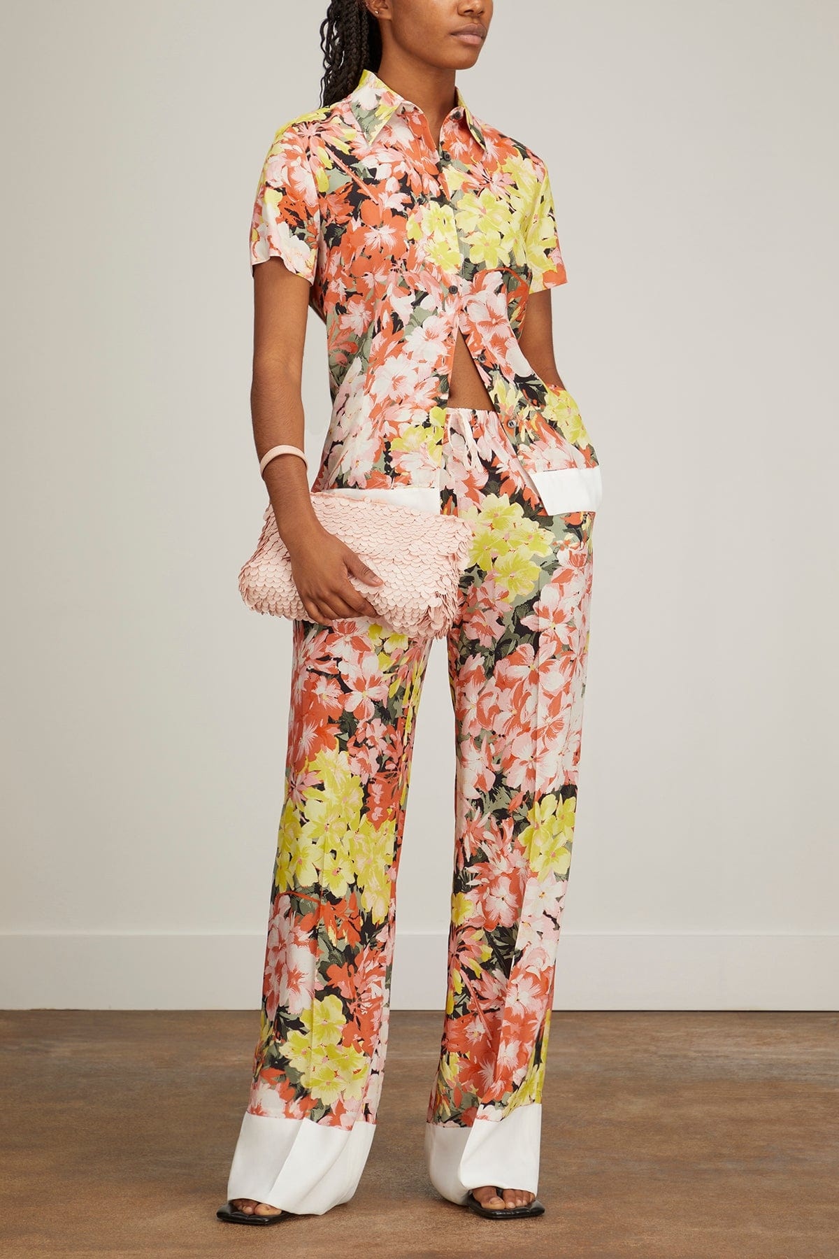 Puvis Long Pant in Orange - 2