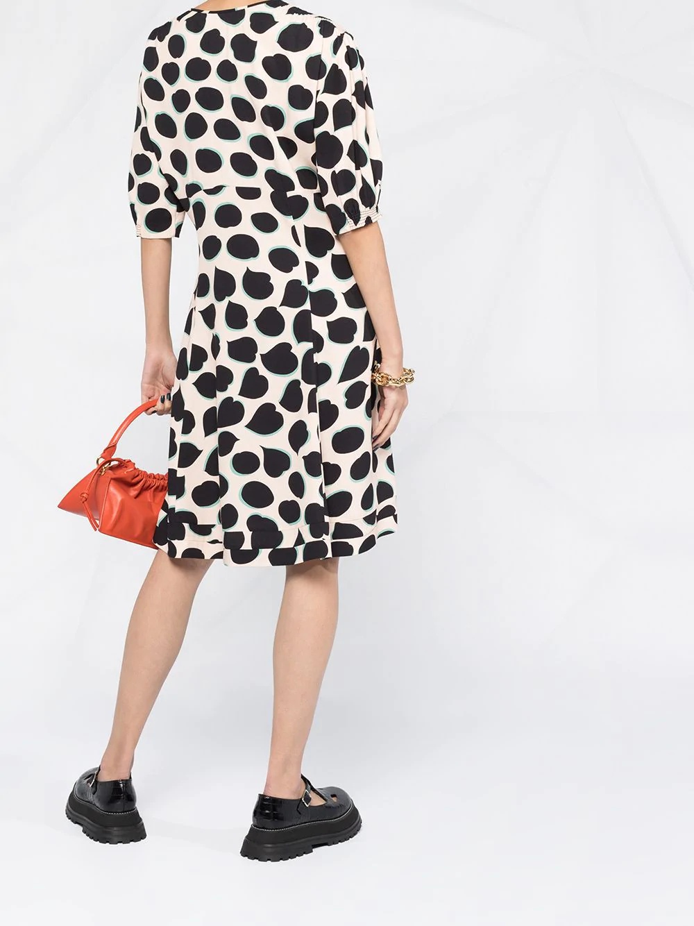 polka dot shift dress - 6