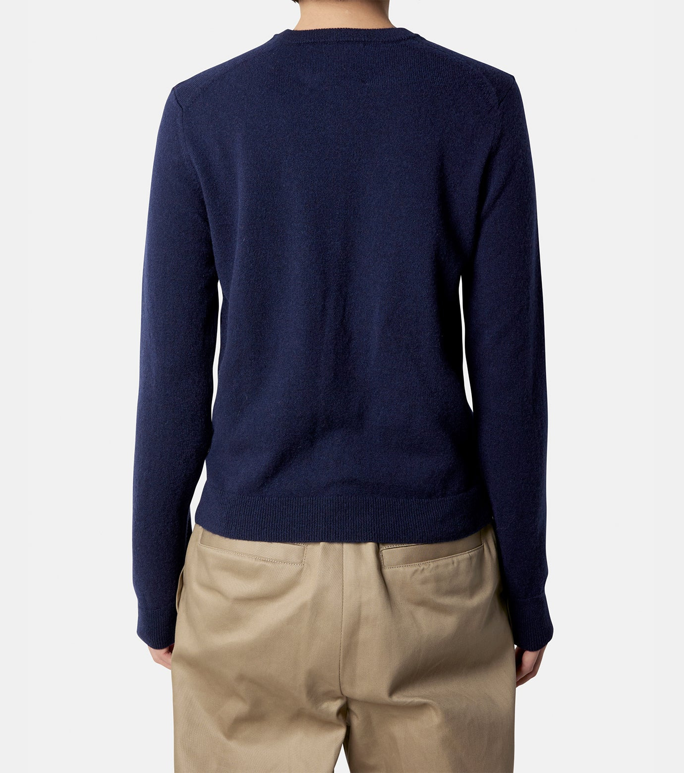 Crewneck Cardigan w/Cut-Outs - 3