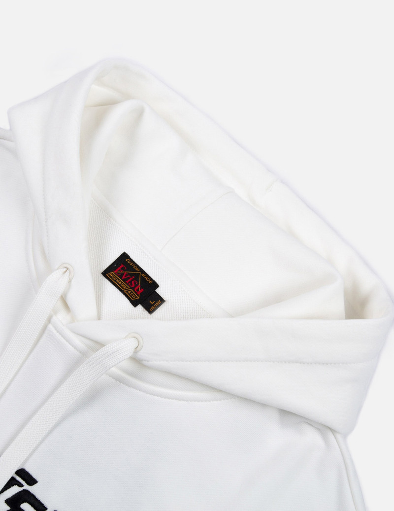 DARUMA BOX PRINT HOODED SWEATSHIRT 7