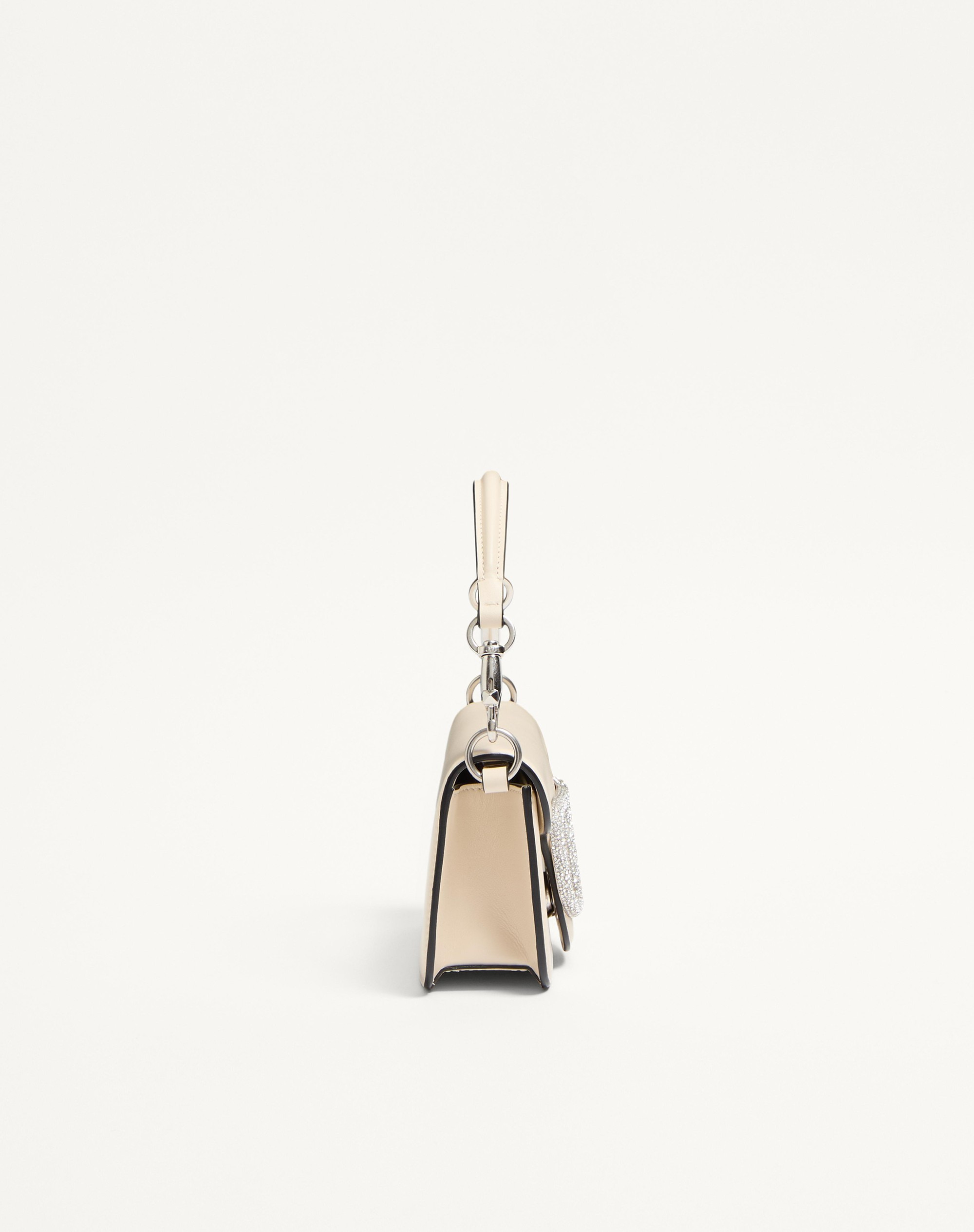 VALENTINO GARAVANI LOCÒ SMALL SHOULDER BAG WITH JEWEL LOGO - 3