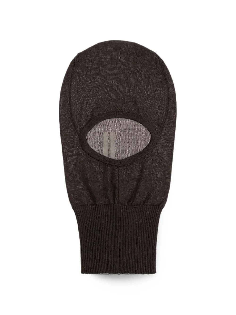 fine-knit cashmere balaclava - 1