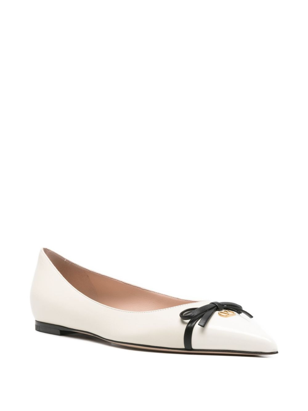 Valentino Garavani Flat shoes Ivory - 3