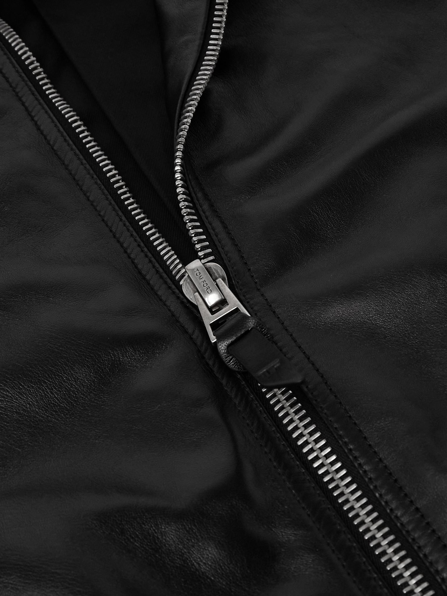 Leather Jacket Black - 5