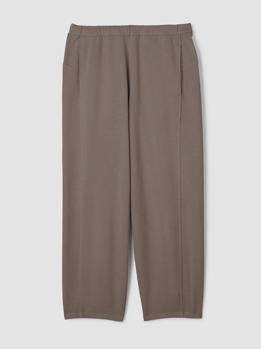 Garment-Dyed Organic Cotton Terry Lantern Pant - 1