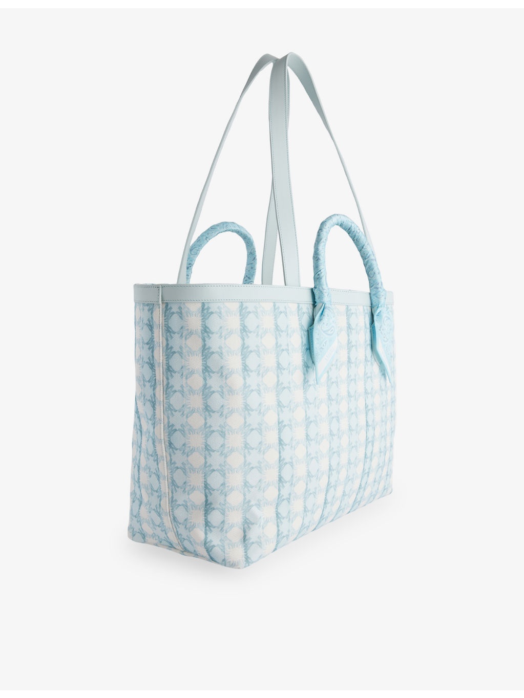 Script Woven Tote Bag - 5