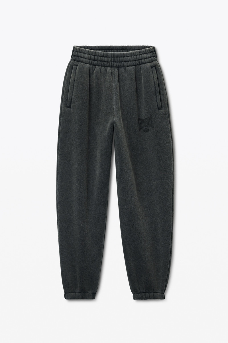 Logo Cotton Terry Sweatpants 1